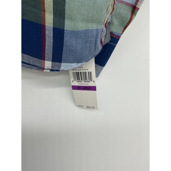 Van Heusen Never Tuck Long Sleeve Shirt – XXL - Picture 7 of 8